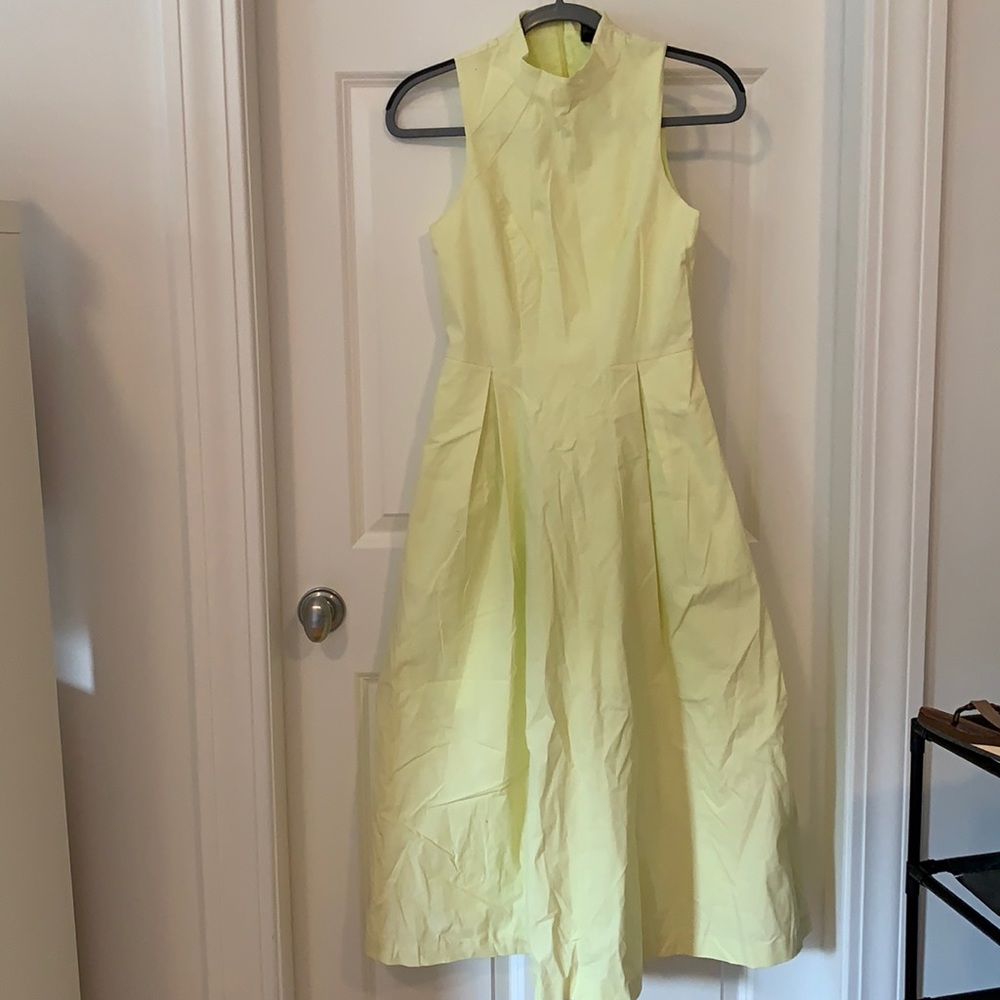 Armani exchange high neck midi dress